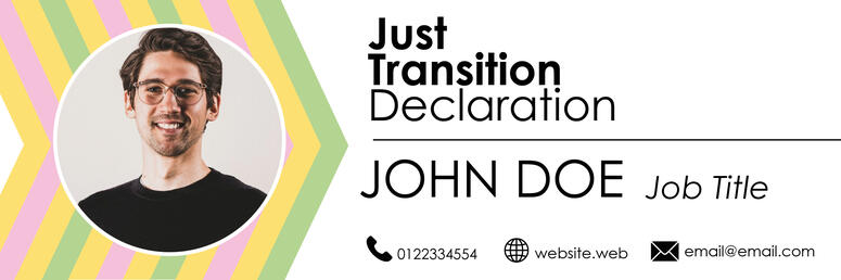 Just Transition- Email Signature Design
